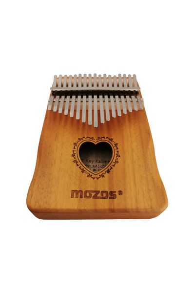 NO BRAND KALIMBA MOZOS KAL-LOVE SERCE INSTRUMENT AFRICAN MAHON MASIV + ACCESORII