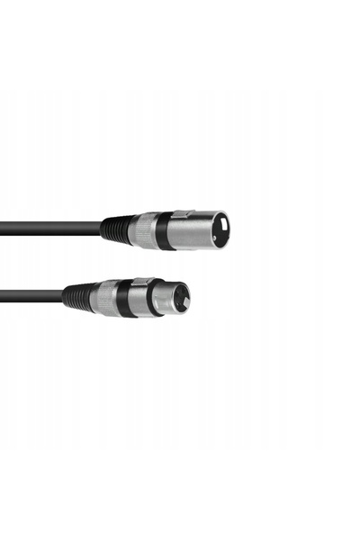 NO BRAND Cablu microfon OMNITRONIC XLR 3 pini negru 25m