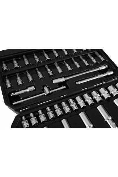 NEO Tools Set de chei tubulare de 1/4 " 55 bucăți + Șurubelnițe cu vârf magne...