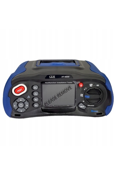 NO BRAND Tester electric de instalare DT-6650, contor-detector (5026)