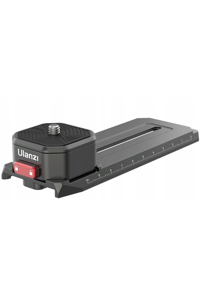 ulanzi Placă de prindere cu șină și scară, montură de 1/4'' pentru DJI RONIN ...