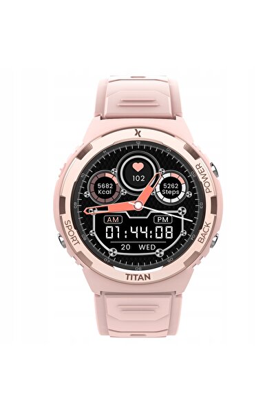 MAXCOM Smartwatch FW100 Titan Valkiria de damă 300 ml Roz