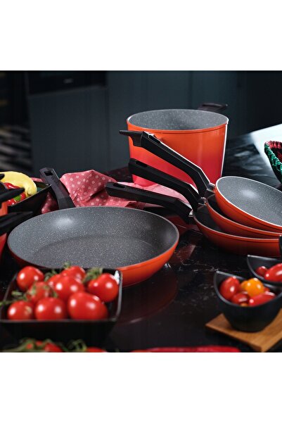 FLORINA Tigaie din aluminiu cu strat antiaderent Chili 26cm