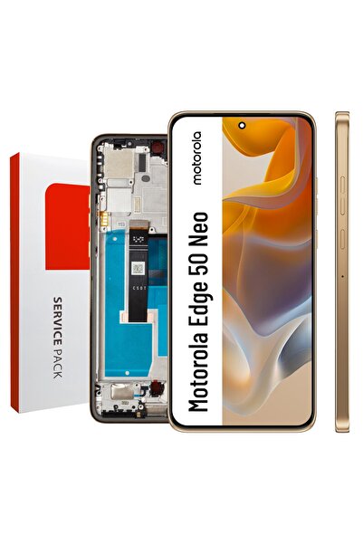NO BRAND Display pentru Motorola Edge 50 Neo Ecran LCD cu Ramă Original Zila ...