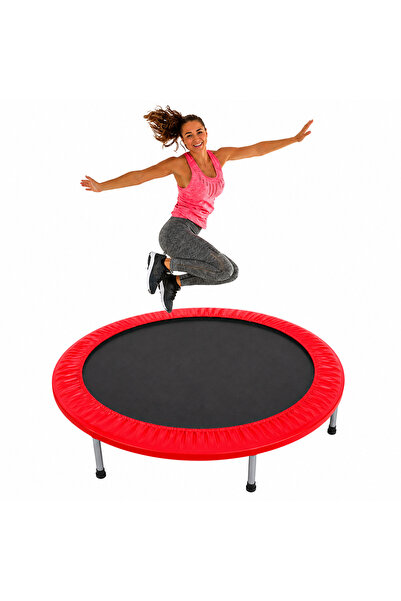 electroawm Mini Fitness Trambolini Yetişkin ve Çocuk Zıplama Trambolini Ev Ti...
