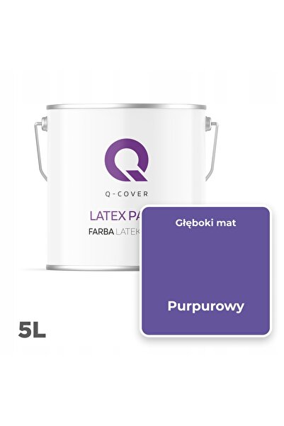 NO BRAND Vopsea de perete latex mat intens 5L culoare violet H2711 Producător