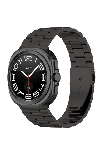 bizon Curea metalică din oțel pentru Galaxy Watch Ultra 2 / 1