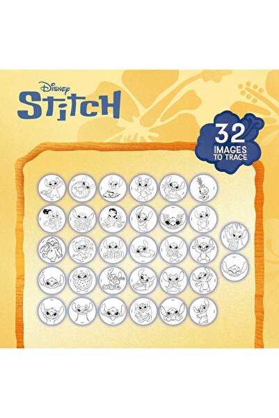 NO BRAND Kit creativ LISCIANI Disney Stitch pentru desen școlar cu proiector