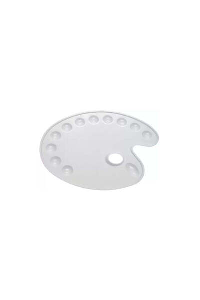 China 37X27Cm Oval Plastic Watercolor Palette