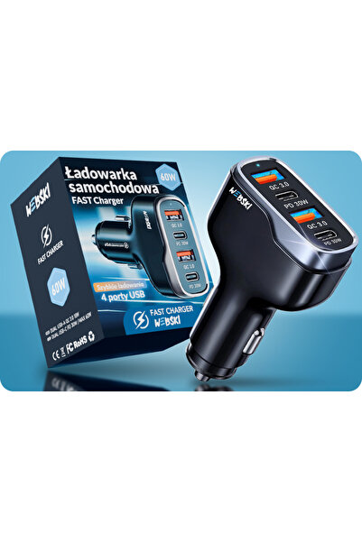 NO BRAND Încărcător auto foarte rapid pentru priza brichetei, QUICK CHARGE 3....