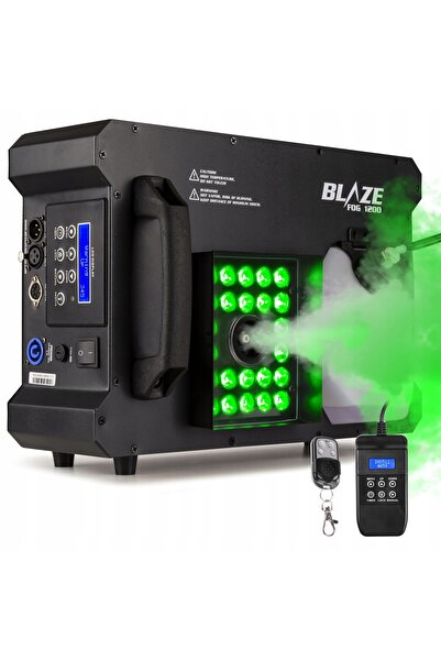 NO BRAND Mașină de fum verticală LED RGBA de 1200W BLAZE1200 BeamZ cu telecom...