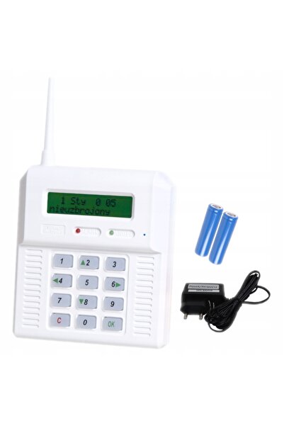 NO BRAND Sistem de alarmă wireless ELMES GSM SMS CLIP, 5 senzori de mișcare, ...