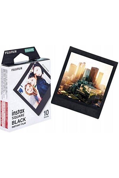 Fujifilm Cartușe Instax Square Negru 10 bucăți