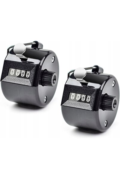 NO BRAND Contor mecanic de mână cu 4 cifre, contor cu apăsare (tip clicker) p...