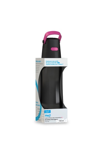 Dafi SOLID 0,7 Flaminga Filtru tip sticlă-rezervor Cartuș negru