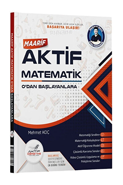 Aktif Öğrenme Yayınları Aktif Öğrenme TYT Maarif Aktif Matematik 0 dan Başlay...