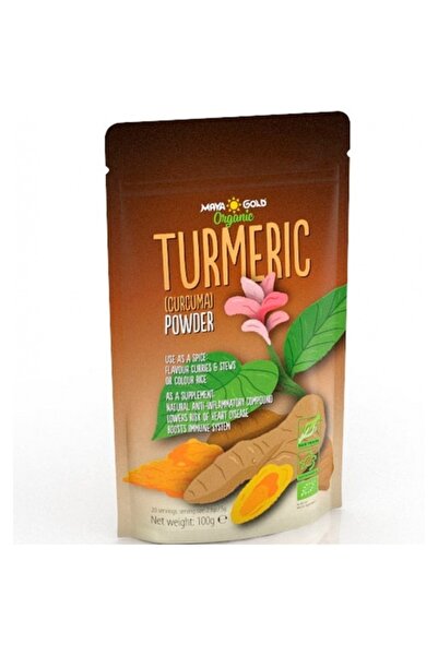 Maya Gold Pulbere Turmeric Bio - Vegan - Organic, 100g