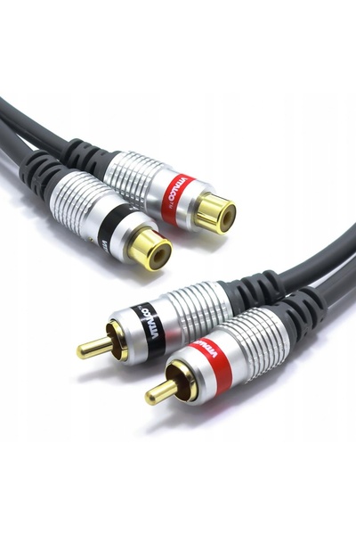 NO BRAND Prelungitor cablu RCA 2x Cinch 5.0m RKD290 VITALCO