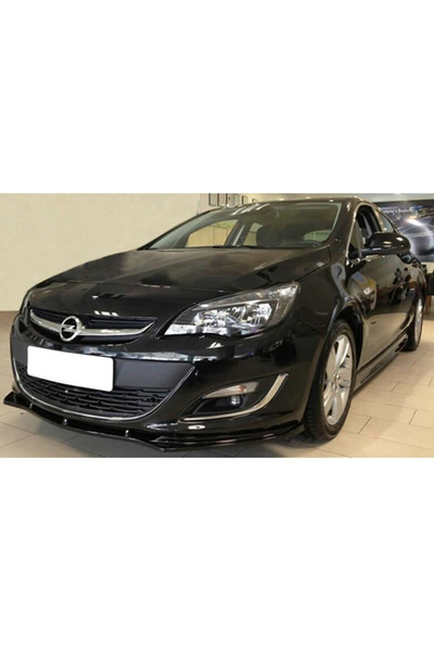 HasAkman Opel Astra J Uyumlu Ön Lip 3 Prç Parlak Siyah Abs Kolay Kurulum