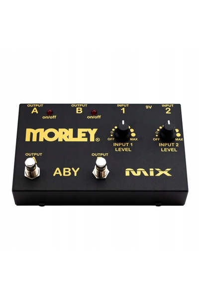 NO BRAND Morley Gold Series ABY MIX – Mixer cu 2 canale