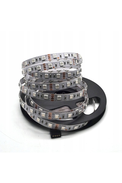 NO BRAND Kit bandă LED 15m RGB 5050 60 LED-uri/m Telecomandă tactilă RF