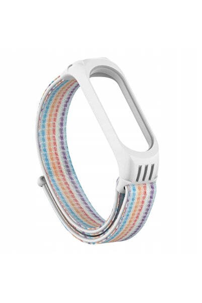 OEM Curea Nylon Ajustabila Multicolor Compatibila Xiaomi Mi Band 4