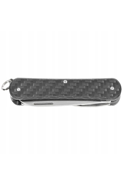 Fox Scyzoryk Vulpis F4 Fibră de Carbon 3K, Lustruit M390 (FX-VP130-F4 CF)