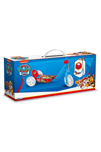 NO BRAND Trotinetă cu 3 roți pentru copii 20 kg Paw Patrol ROȘU SP0851