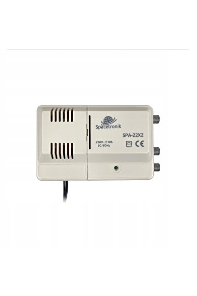 Spacetronik Amplificator de antenă Splitter TV Broadband Sursă de alimentare 12V