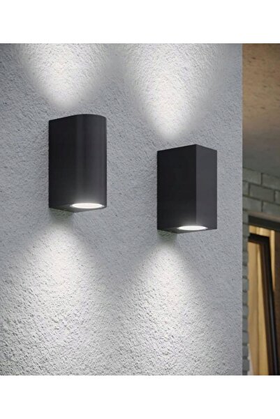 Light Home Aplică de perete BOKA de exterior, cu iluminare sus-jos, 15 cm, mo...