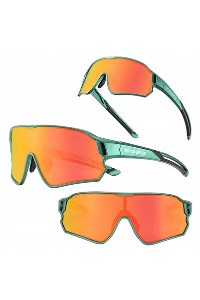 ROCKBROS Ochelari sport de ciclism pentru copii 8-14 ani, polarizați UV400