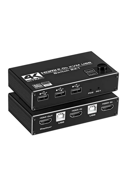 Spacetronik Comutator KVM USB HDMI SPH-KVM22