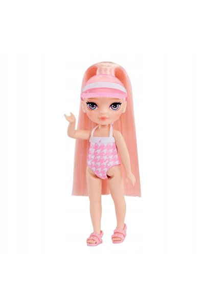 MGA Set de păpuși RAINBOW HIGH LITTLE'S, BLUSH PARKER + BAZĂ ȘI ACCESORII 6+