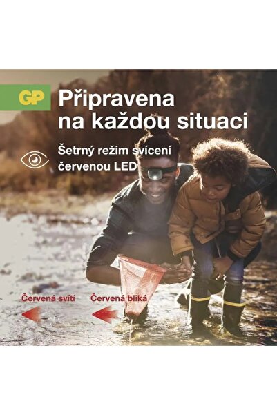 NO BRAND GP CH44 Lanternă frontală rezistentă la apă, 300 lm, cu senzor de mi...