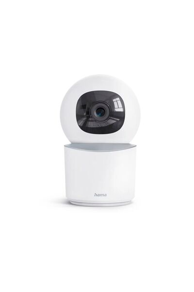 Hama Cameră IP rotativă pentru monitorizare acasă, supraveghere bebeluși, Wi-...