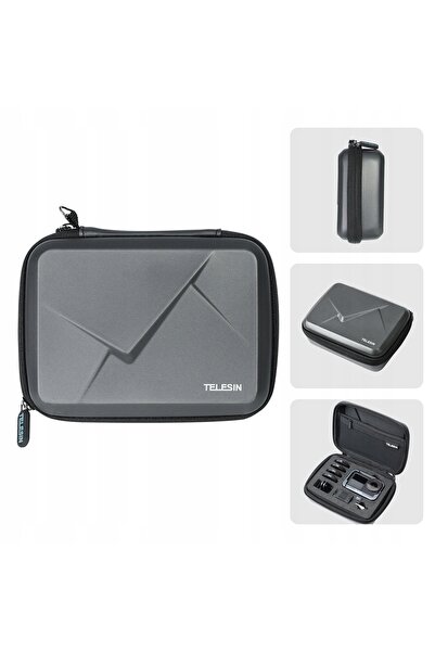 TELESIN Husă, carcasă, etui, valiză, protecție pentru DJI ACTION 3, 4, 5 PRO ...