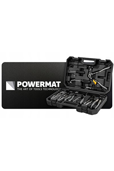 Powermat Clește pentru cleme de acoperire a îmbinărilor cu cablu, set de 9 bu...