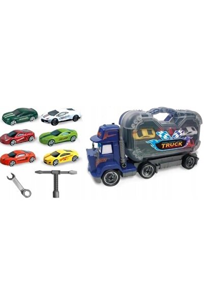 Artyk AUTO LAWETA PENTRU VIRAJ CU ACCESORII ALBASTRU 163678