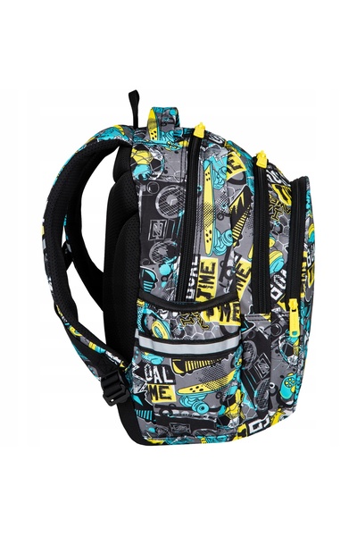 NO BRAND COOLPACK JERRY Rucsac școlar pentru tineret, cu trei compartimente, ...