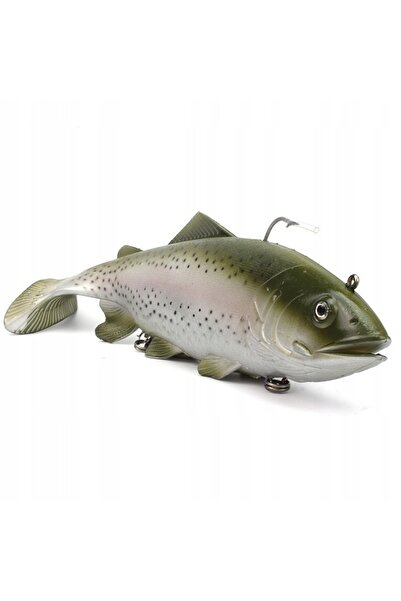 ITIMPORT Wobbler de pescuit 30cm PRAWA RYBA SHARK CARP BASS TRAWA RIPPER 400g...