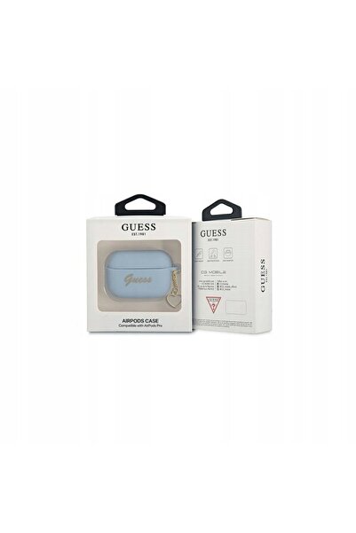 NO BRAND Husă de silicon GUESS pentru AirPods Pro cu breloc pentru Apple