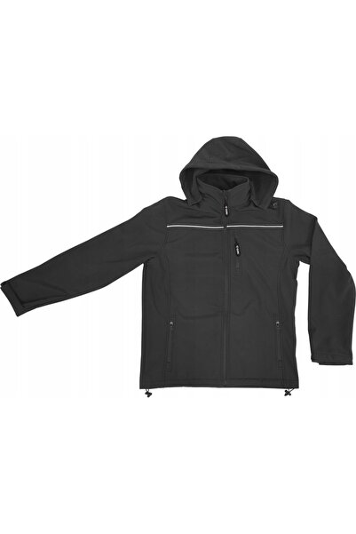 yato Geacă softshell cu glugă OBSIDIAN ROZM M