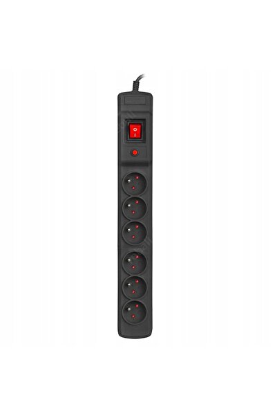 NO BRAND Prelungitor cu protecție la supratensiune, 6 prize, ARCON M6, 2500W,...
