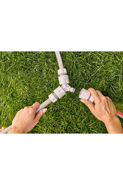 Vartco Furtun de grădină 30m 1/2 " 30 BAR cu tambur, 3 conectori + pistol de ...