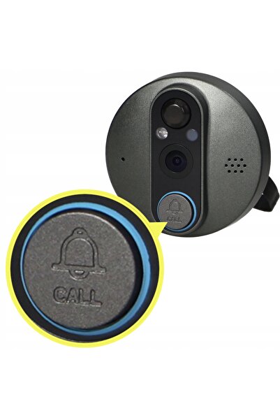 Virone WIZJER WIFI Cameră video electronică WiFi pentru sonerie LCD 4.3 TUYA