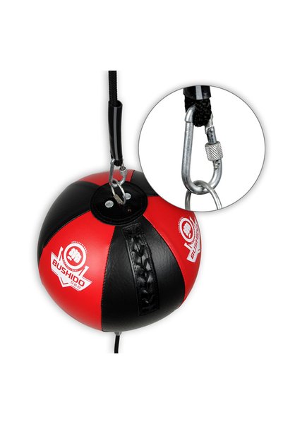 DBX BUSHIDO Pară de antrenament roșie 24 cm