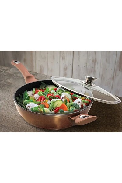Berlinger Haus Tigaie din marmură 28cm pentru inducție și gaz cu capac