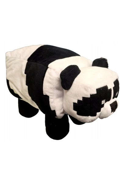 NO BRAND Pernă pentru copii, formă ușoară, 37 x 23 cm MINECRAFT PANDA 832