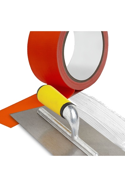 NO BRAND 6X Bandă de instalator armată 48MM 50M Portocalie Calitate Superioară