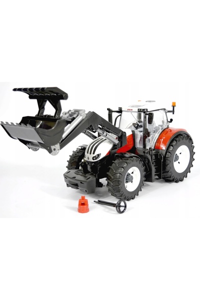 Bruder Tractor Steyr 6300 Terrus CVT cu încărcător frontal 03181